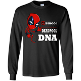 T-Shirts Black / YS Bingo Deadpool Youth Long Sleeve T-Shirt