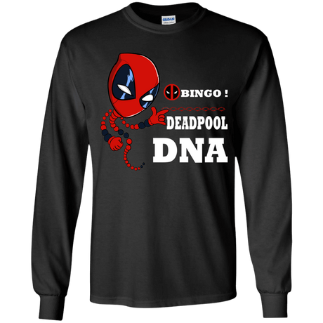T-Shirts Black / YS Bingo Deadpool Youth Long Sleeve T-Shirt