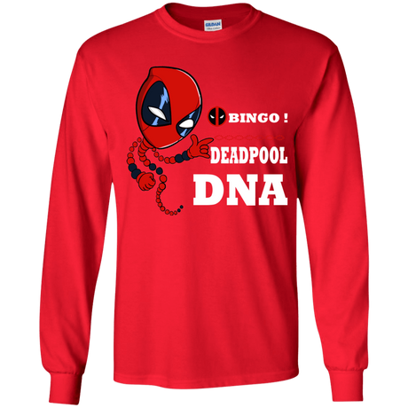 T-Shirts Red / YS Bingo Deadpool Youth Long Sleeve T-Shirt