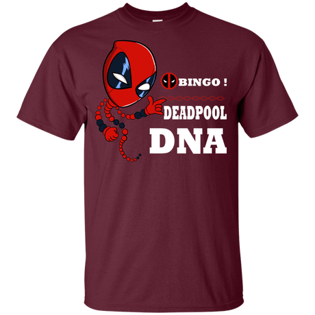 T-Shirts Maroon / YXS Bingo Deadpool Youth T-Shirt