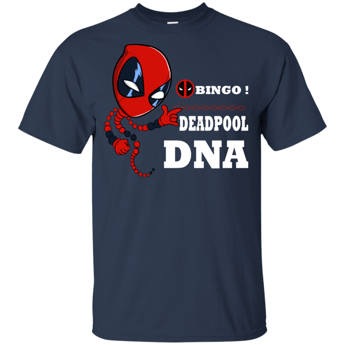 T-Shirts Navy / YXS Bingo Deadpool Youth T-Shirt