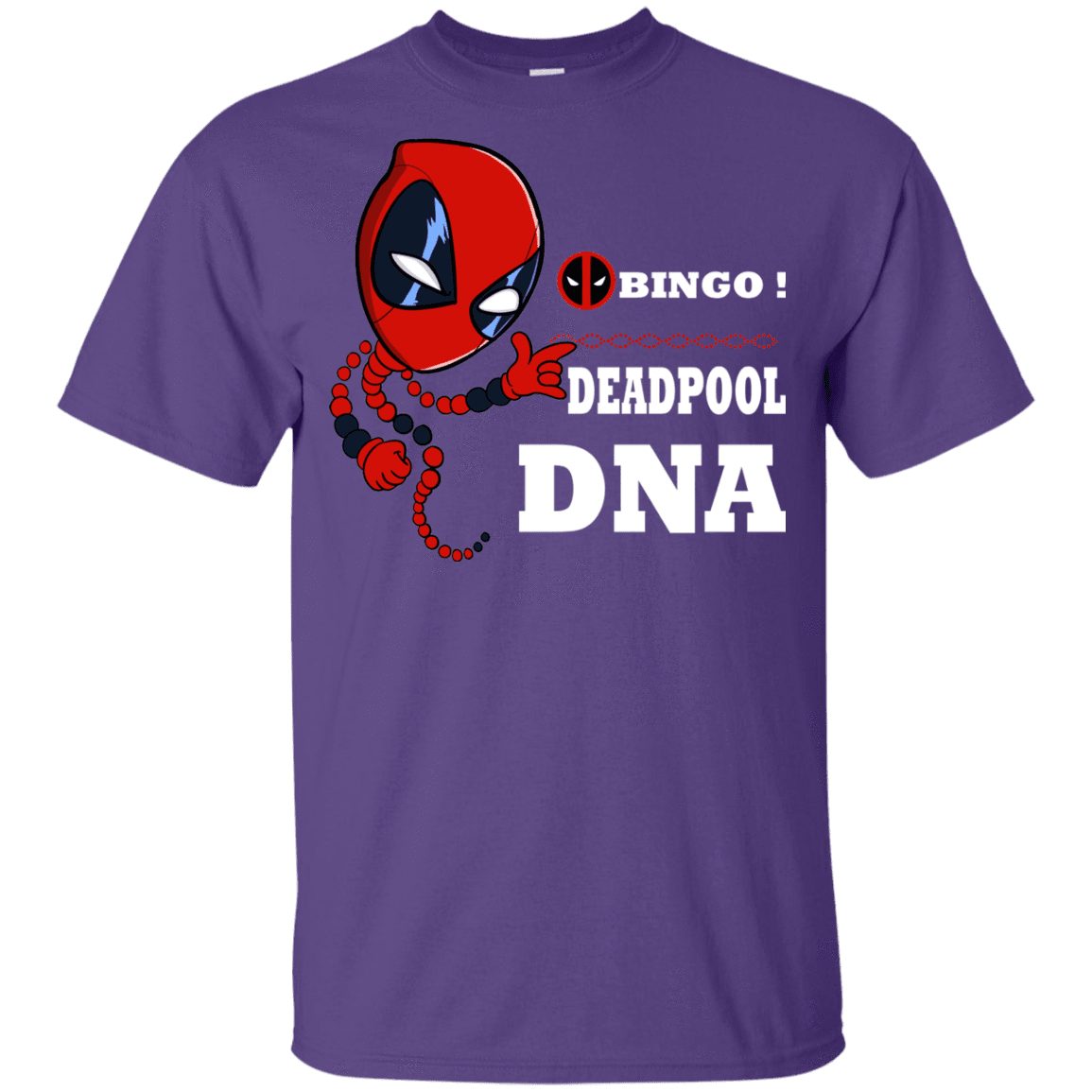 T-Shirts Purple / YXS Bingo Deadpool Youth T-Shirt