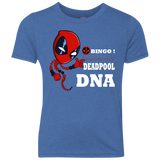 T-Shirts Vintage Royal / YXS Bingo Deadpool Youth Triblend T-Shirt