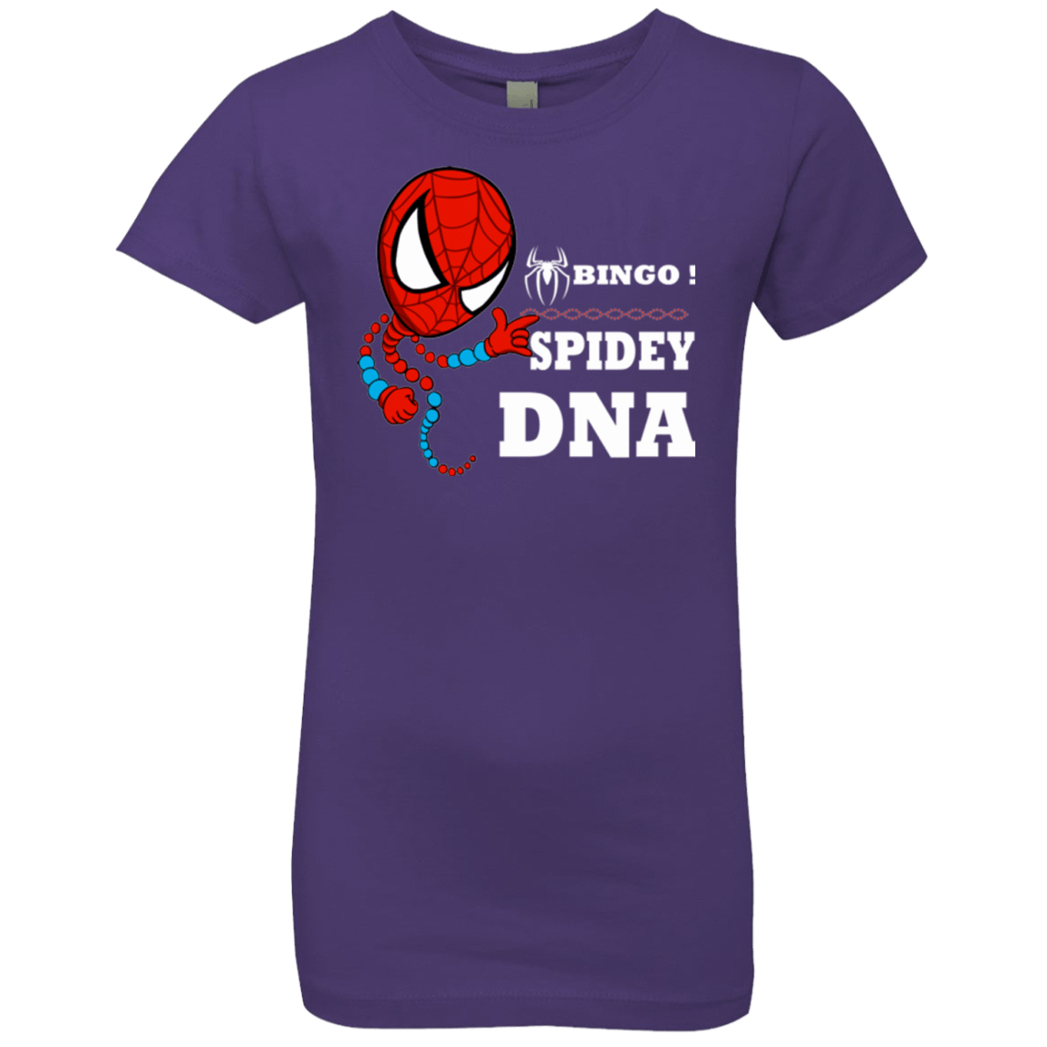 T-Shirts Purple Rush / YXS Bingo Spidey Girls Premium T-Shirt