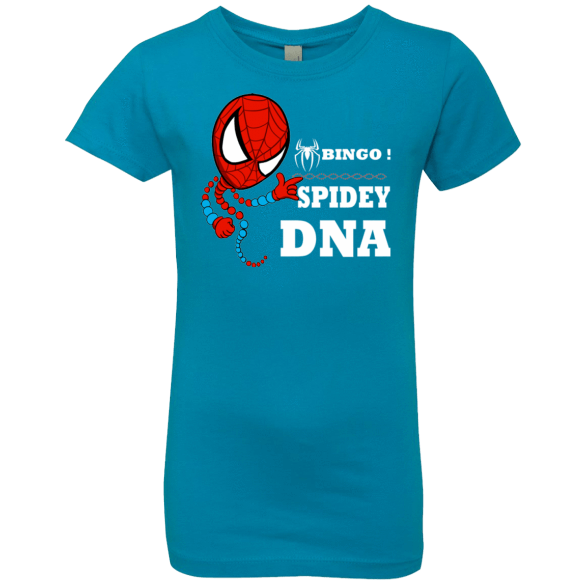 T-Shirts Turquoise / YXS Bingo Spidey Girls Premium T-Shirt