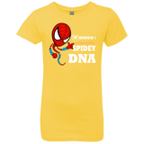 T-Shirts Vibrant Yellow / YXS Bingo Spidey Girls Premium T-Shirt