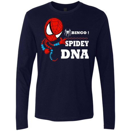 T-Shirts Midnight Navy / Small Bingo Spidey Men's Premium Long Sleeve