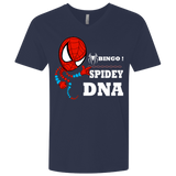 T-Shirts Midnight Navy / X-Small Bingo Spidey Men's Premium V-Neck