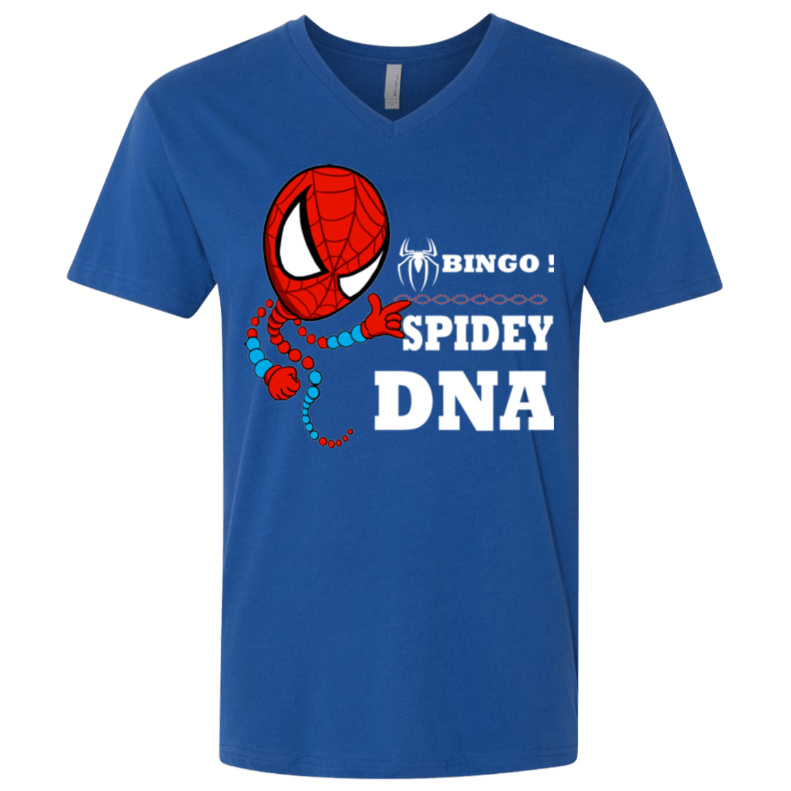 T-Shirts Royal / X-Small Bingo Spidey Men's Premium V-Neck