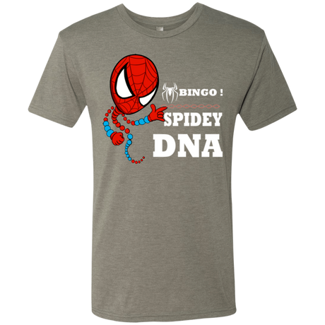 T-Shirts Venetian Grey / Small Bingo Spidey Men's Triblend T-Shirt