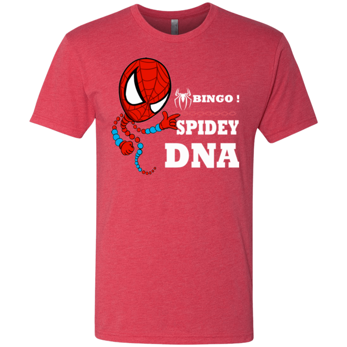 T-Shirts Vintage Red / Small Bingo Spidey Men's Triblend T-Shirt