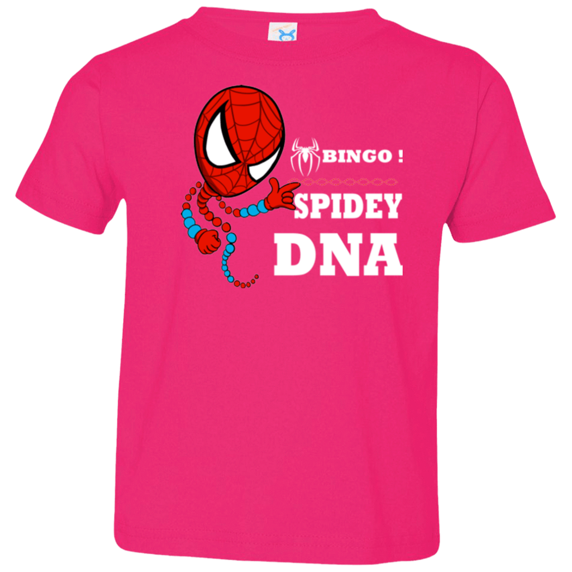 T-Shirts Hot Pink / 2T Bingo Spidey Toddler Premium T-Shirt