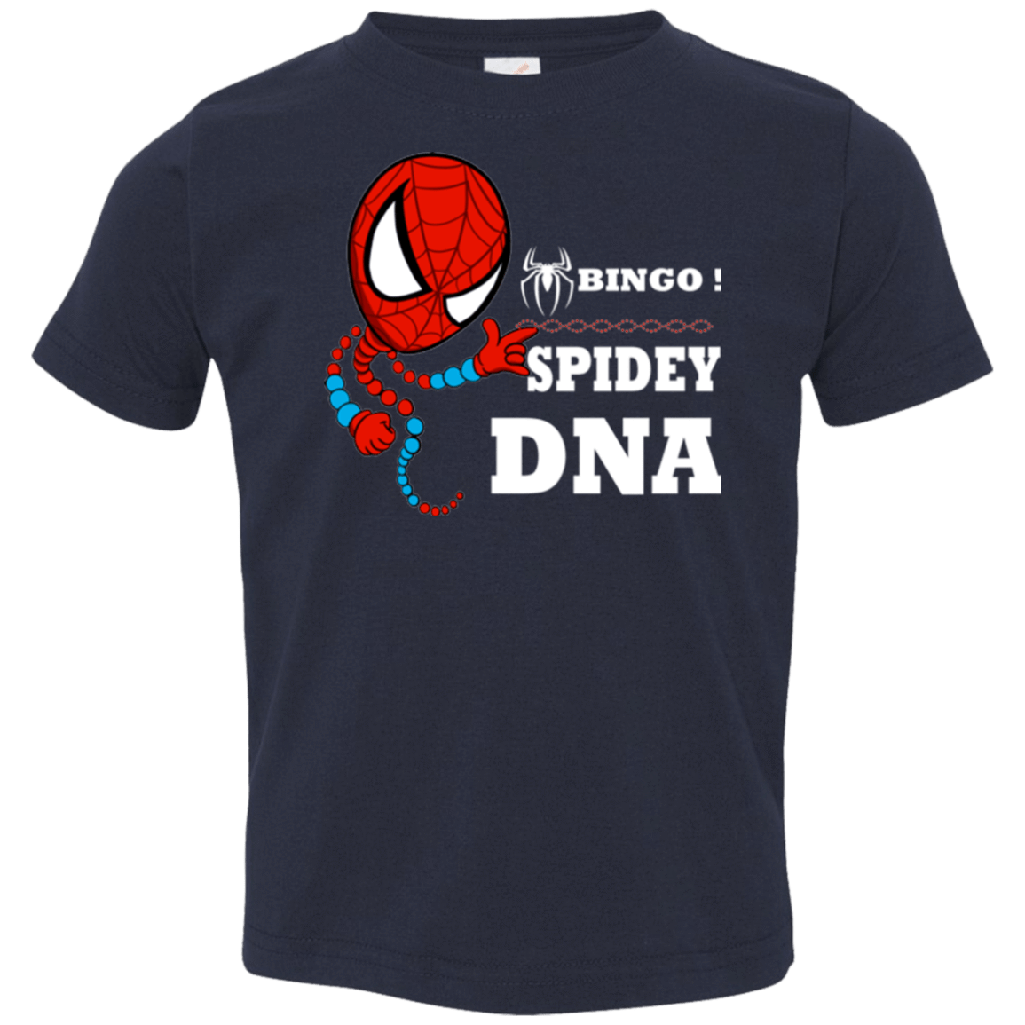 T-Shirts Navy / 2T Bingo Spidey Toddler Premium T-Shirt