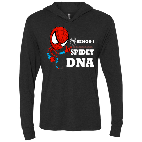 T-Shirts Vintage Black / X-Small Bingo Spidey Triblend Long Sleeve Hoodie Tee