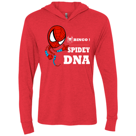 T-Shirts Vintage Red / X-Small Bingo Spidey Triblend Long Sleeve Hoodie Tee