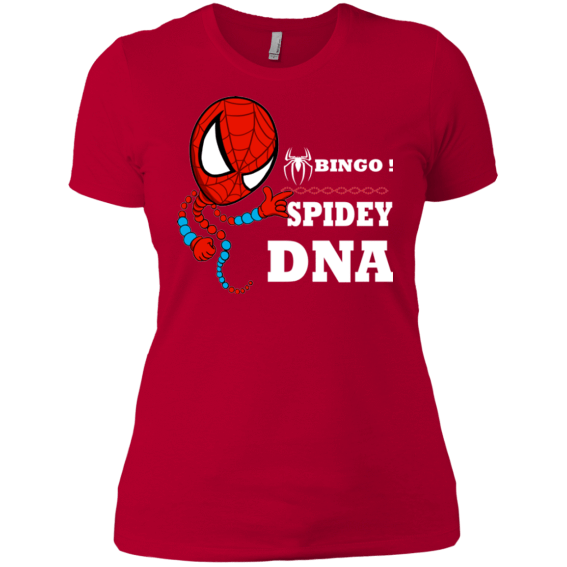 T-Shirts Red / X-Small Bingo Spidey Women's Premium T-Shirt