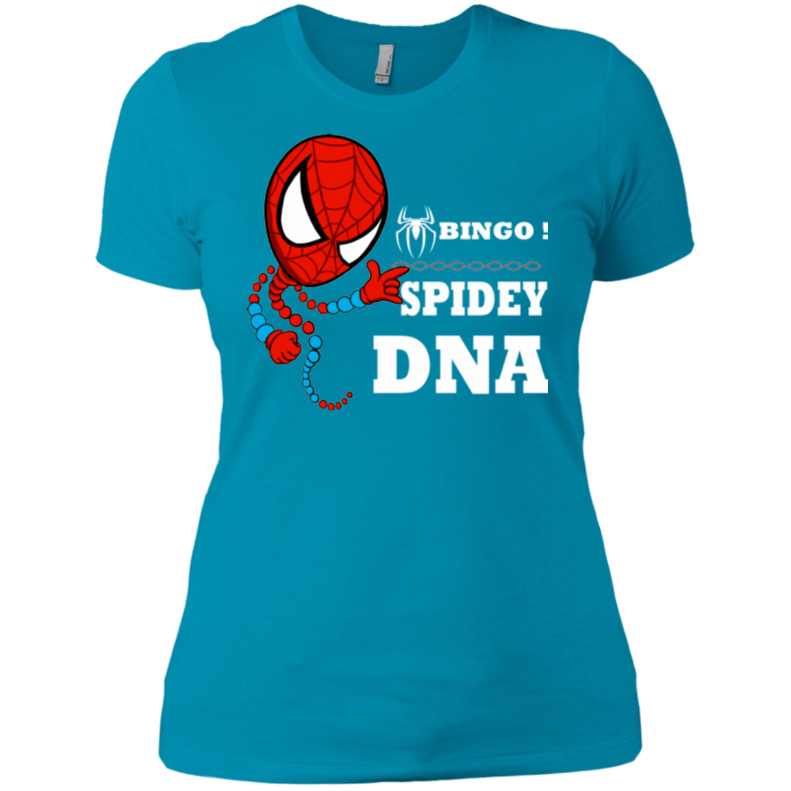 T-Shirts Turquoise / X-Small Bingo Spidey Women's Premium T-Shirt