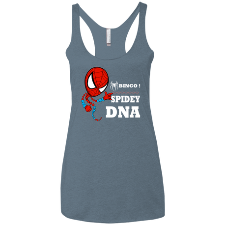 T-Shirts Indigo / X-Small Bingo Spidey Women's Triblend Racerback Tank
