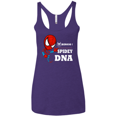 T-Shirts Purple / X-Small Bingo Spidey Women's Triblend Racerback Tank
