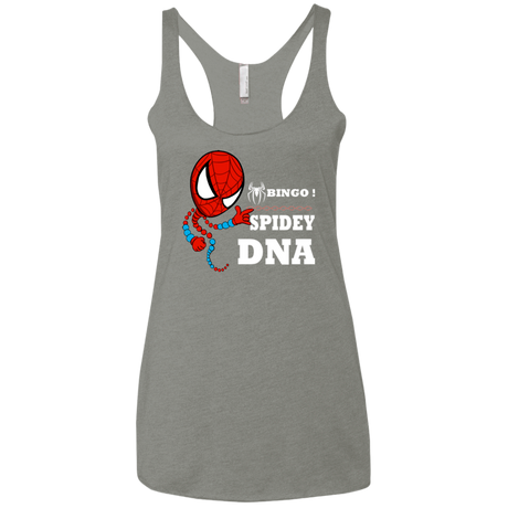 T-Shirts Venetian Grey / X-Small Bingo Spidey Women's Triblend Racerback Tank