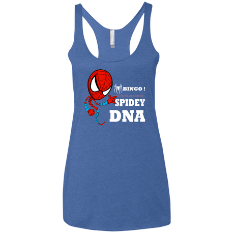 T-Shirts Vintage Royal / X-Small Bingo Spidey Women's Triblend Racerback Tank