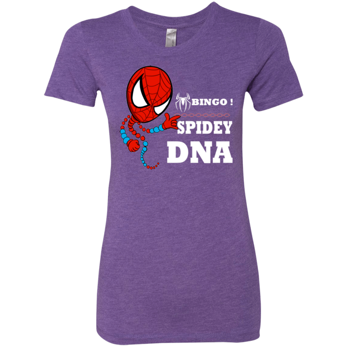 T-Shirts Purple Rush / Small Bingo Spidey Women's Triblend T-Shirt