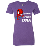 T-Shirts Purple Rush / Small Bingo Spidey Women's Triblend T-Shirt