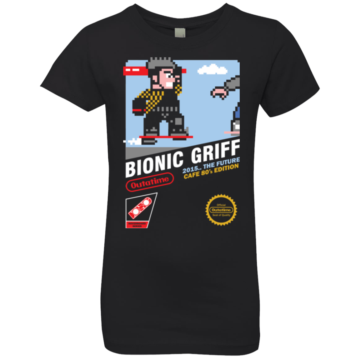 T-Shirts Black / YXS Bionic Griff Girls Premium T-Shirt