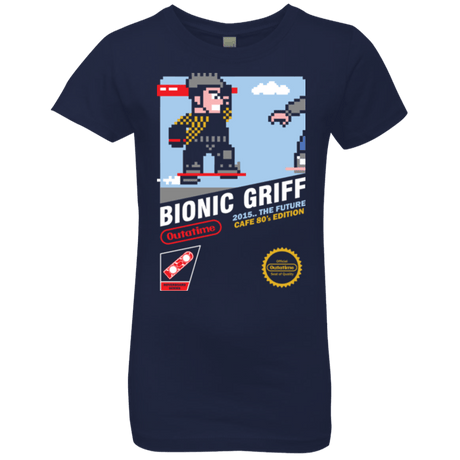 T-Shirts Midnight Navy / YXS Bionic Griff Girls Premium T-Shirt
