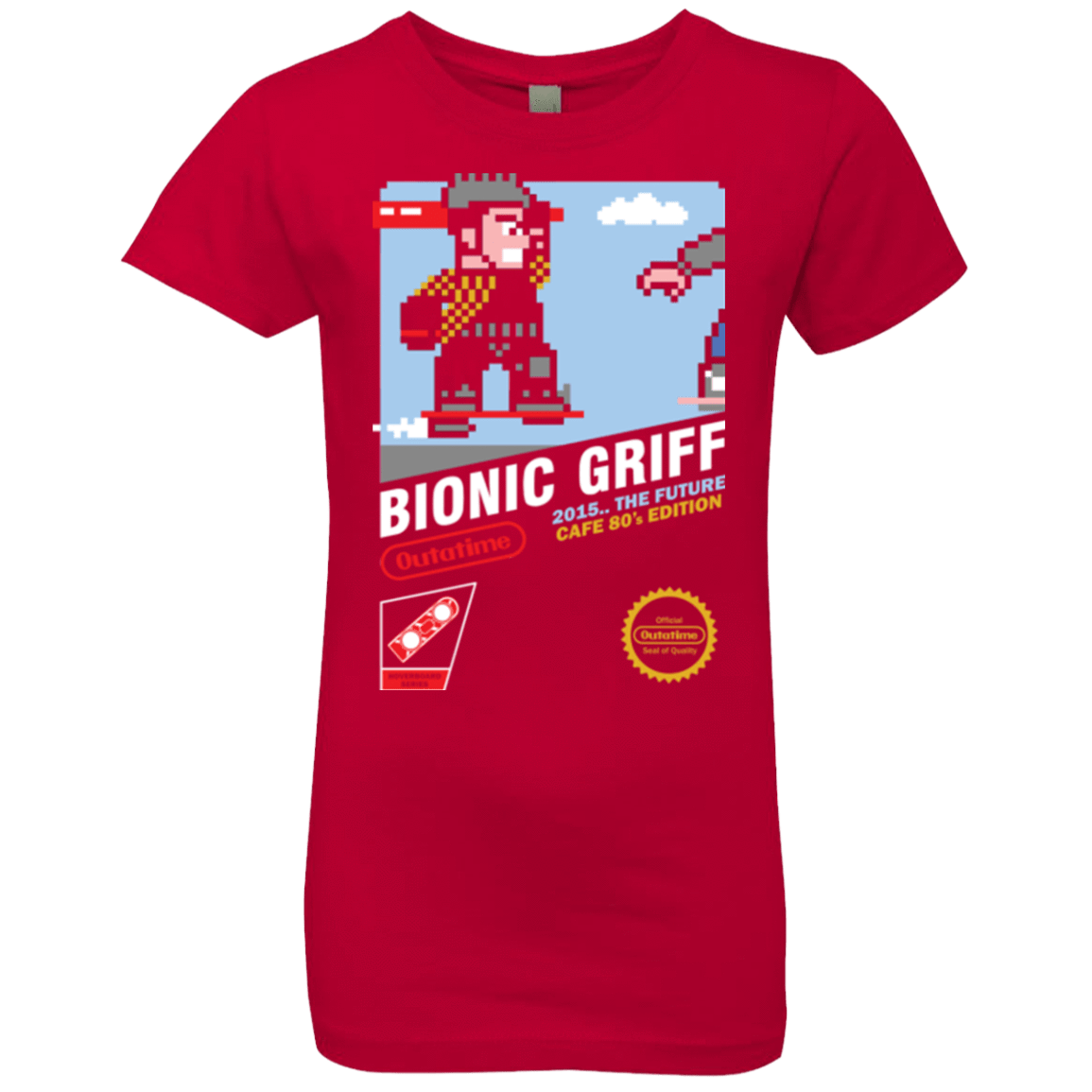 T-Shirts Red / YXS Bionic Griff Girls Premium T-Shirt