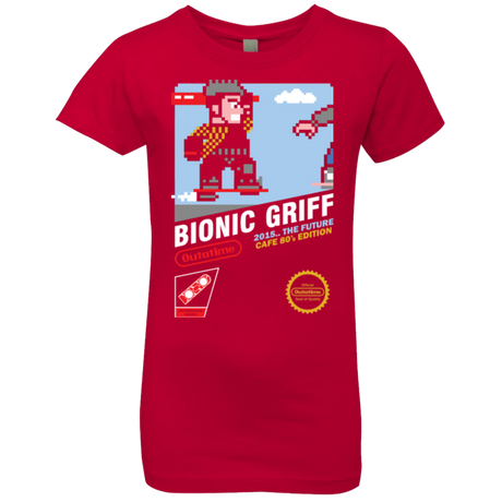 T-Shirts Red / YXS Bionic Griff Girls Premium T-Shirt