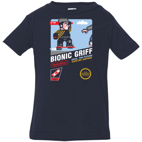 T-Shirts Navy / 6 Months Bionic Griff Infant Premium T-Shirt