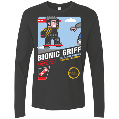 T-Shirts Heavy Metal / Small Bionic Griff Men's Premium Long Sleeve