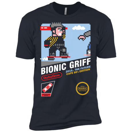 T-Shirts Indigo / X-Small Bionic Griff Men's Premium T-Shirt