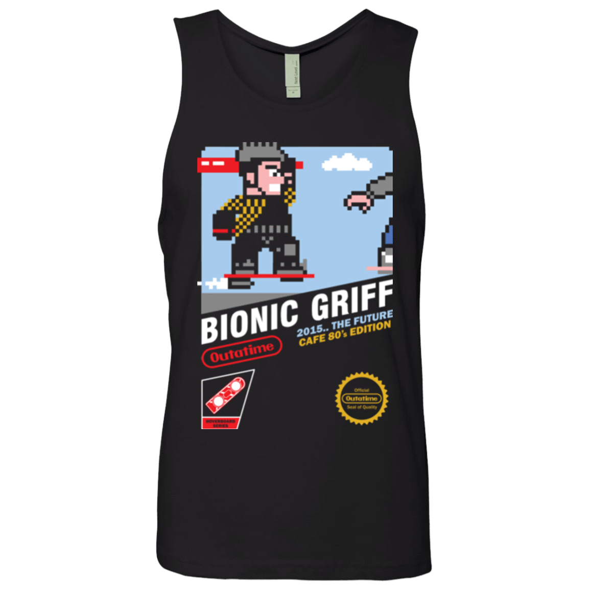 T-Shirts Black / Small Bionic Griff Men's Premium Tank Top