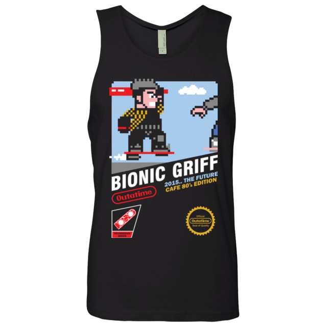 T-Shirts Black / Small Bionic Griff Men's Premium Tank Top