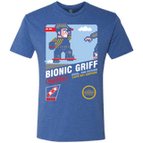 T-Shirts Vintage Royal / Small Bionic Griff Men's Triblend T-Shirt