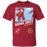 T-Shirts Cardinal / Small Bionic Griff T-Shirt