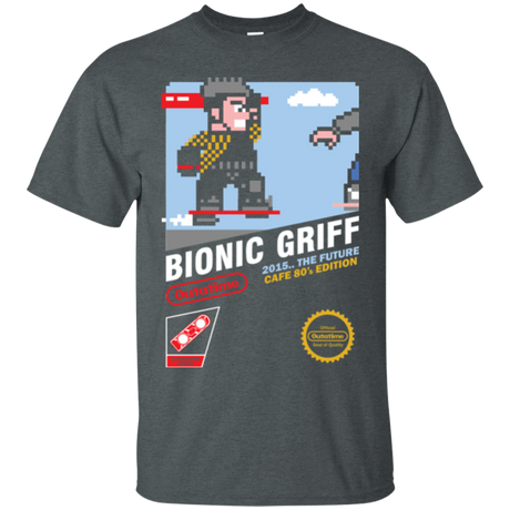 T-Shirts Dark Heather / Small Bionic Griff T-Shirt