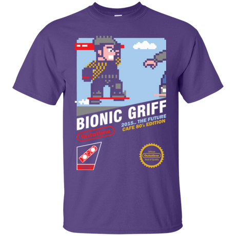 T-Shirts Purple / Small Bionic Griff T-Shirt