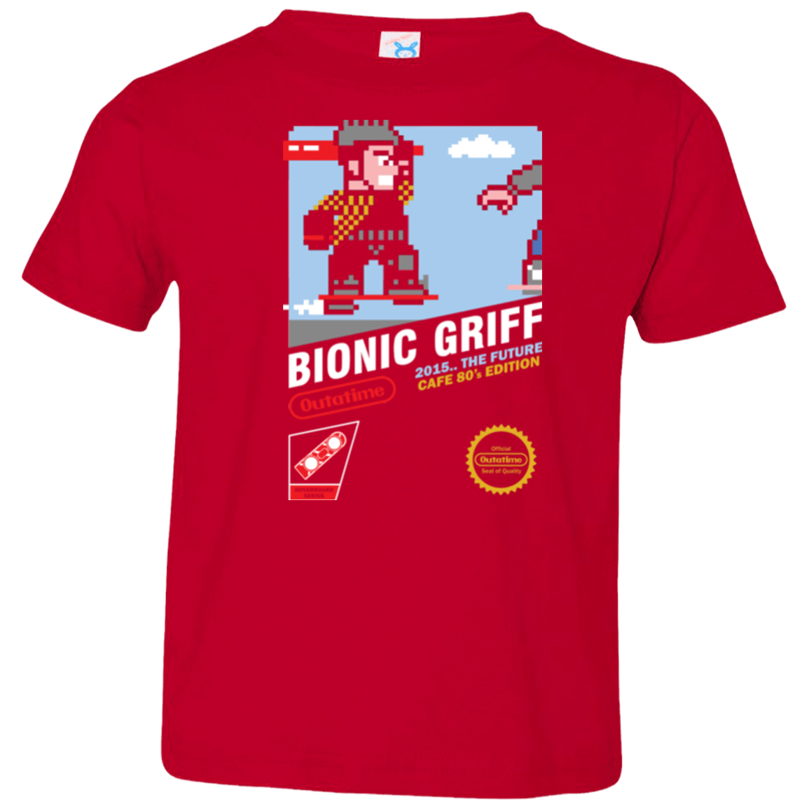 T-Shirts Red / 2T Bionic Griff Toddler Premium T-Shirt