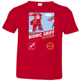 T-Shirts Red / 2T Bionic Griff Toddler Premium T-Shirt