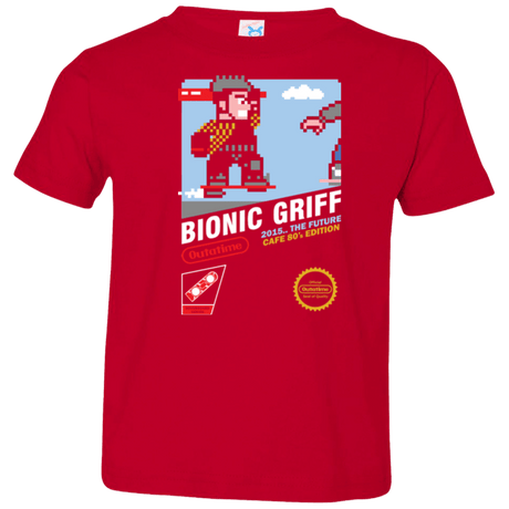 T-Shirts Red / 2T Bionic Griff Toddler Premium T-Shirt