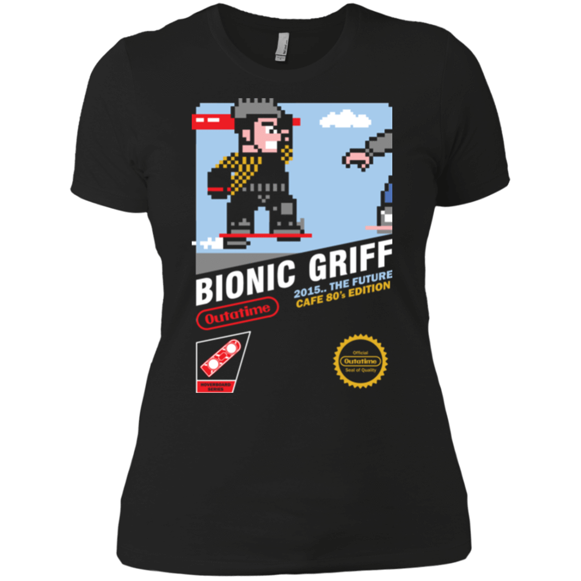 T-Shirts Black / X-Small Bionic Griff Women's Premium T-Shirt