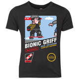 T-Shirts Vintage Black / YXS Bionic Griff Youth Triblend T-Shirt