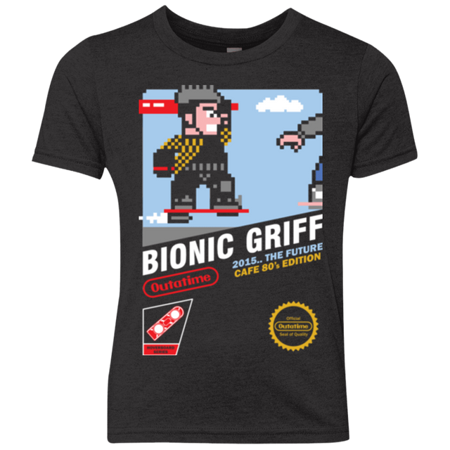 T-Shirts Vintage Black / YXS Bionic Griff Youth Triblend T-Shirt