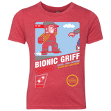 T-Shirts Vintage Red / YXS Bionic Griff Youth Triblend T-Shirt
