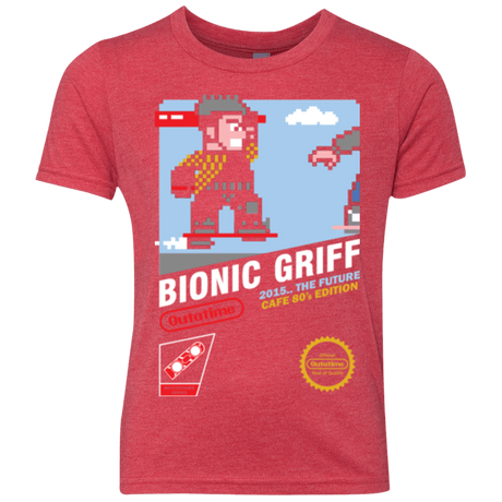 T-Shirts Vintage Red / YXS Bionic Griff Youth Triblend T-Shirt