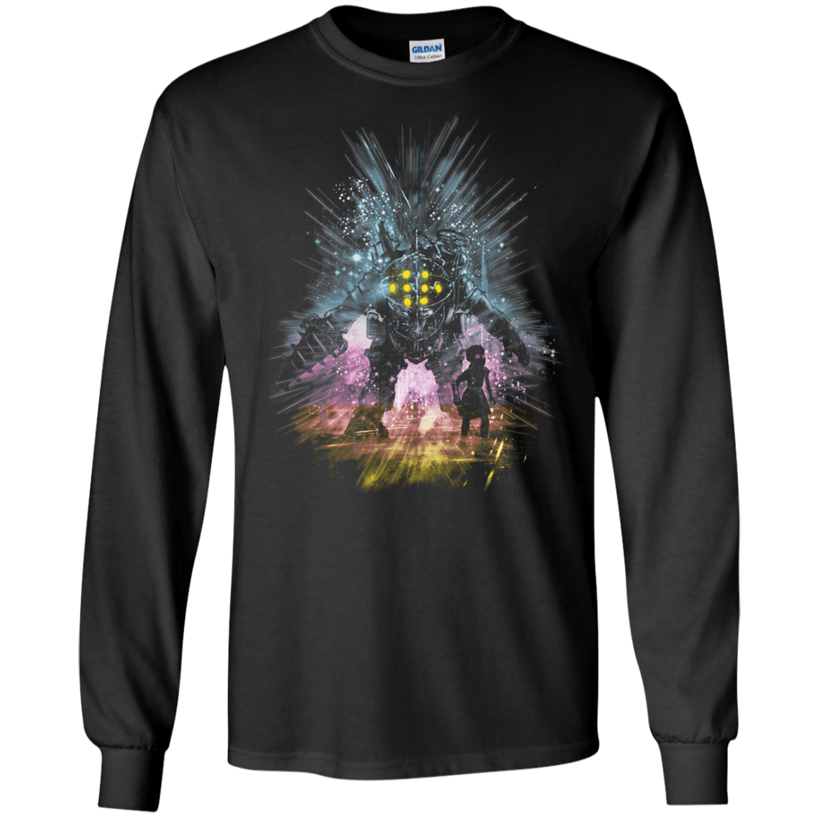 T-Shirts Black / S Biostorm Men's Long Sleeve T-Shirt