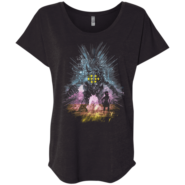 T-Shirts Vintage Black / X-Small Biostorm Triblend Dolman Sleeve